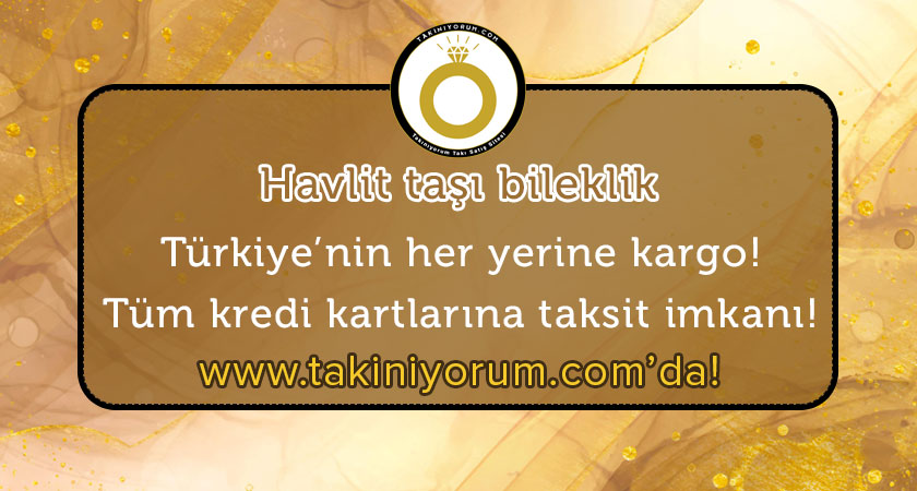 Havlit taşı bileklik